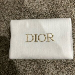 Dior makeup pouch